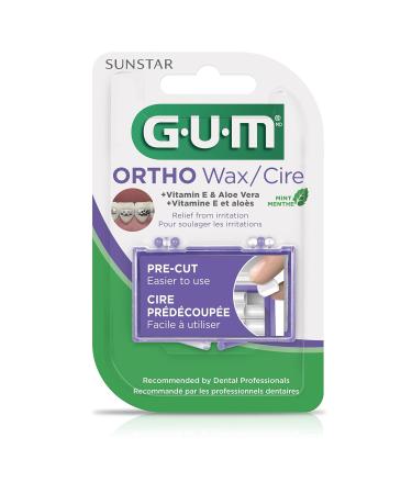 GUM-724RQD Orthodontic Wax Mint - Vitamin E & Aloe Vera Infused - Buy Online on GoSupps.com