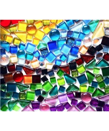 500g Mixed Color Irregular Crystal Mosaic Tiles Tiny Mosaic Tile DIY Hobbies Children Handmade Crystal Craft for Craft Bathroom Kitchen Home Decoration DIY Art Projects 0.4X0.4 Inch(Mix Color Series) - Buy Online on GoSupps.com