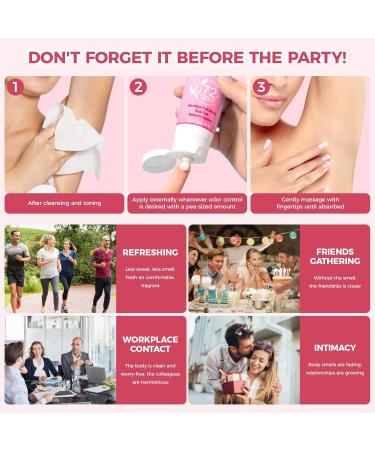Whole Body Deodorant for Women Luxsea Aluminum Free Deodorant Lotion for Men Armpit Deodorant Cream for 72 Hour Odor Control Rose Deodorant Antiperspirant Clear Gel Baking Soda Free Natural Skin Care - Buy Online on GoSupps.com