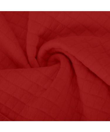 oelaio Oversized Hoodies for Women Trendy Casual Long Sleeve Cable Knit Pullover Cozy Sweaters Sweatshirt Chunky Drawstring Red Medium - Buy Online on GoSupps.com