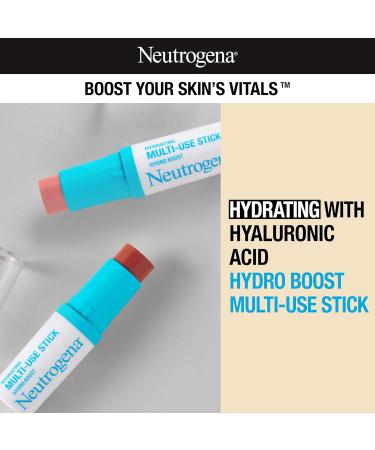 Buy Neutrogena Hydro Boost Multi-Use Makeup Stick - Hydrating Soft Pink Balm with Hyaluronic Acid for Lips Cheeks & Eyes | Non-Comedogenic - International Shipping Available - Buy Online on GoSupps.com