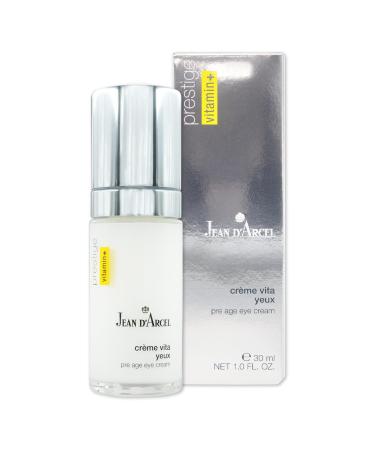 Jean d'Arcel Prestige cr me vita yeux-anti-aging eye cream against wrinkles & dark eye shadows-with vitamin C A&E-PRE AGE EYE CREAM-30 ml