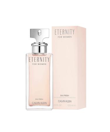 Calvin Klein Eternity Eau Fresh Eau de de Parfum Floral Women's Perfume With Notes of Pear Peony Rose Absolute & Amber Long Lasting Fragrance Calvin Klein Eternity for Women Eau Fresh Eau de Parfum 1.1 Fl Oz (Pack of 3) - Buy Online on GoSupps.com