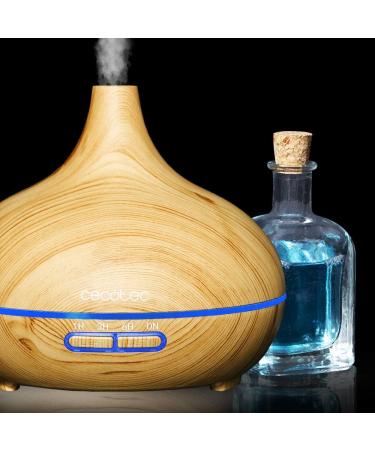 Cecotec Ultrasound Humidifier Pure Aroma 300ml - Timer 7 LED Colors Aromatherapy & Ultra Quiet - Buy Online on GoSupps.com