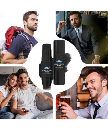 Beard filler filler pen and beard brush set 7 g waterproof sweatresistant beard tint with longlasting effect and natural finish - Buy Online on GoSupps.com