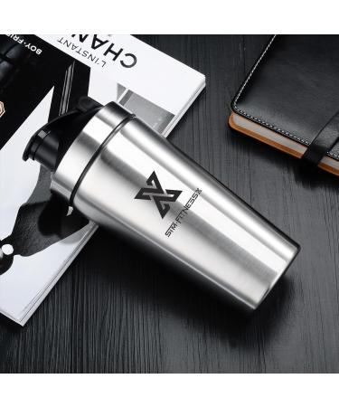 Buy X SIM FITNESSX Stainless Steel Shaker 700ml | Sport Gym Yoga Shaker Bottle Mixer | International Shipping Available - Buy Online on GoSupps.com