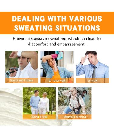  yxcully Absorbent Face Lotion - Effective Antiperspirant for Men and Women Reduces Facial Sweat Lightweight and Oil Free Long Lasting Odor Protection for All - Buy Online on GoSupps.com