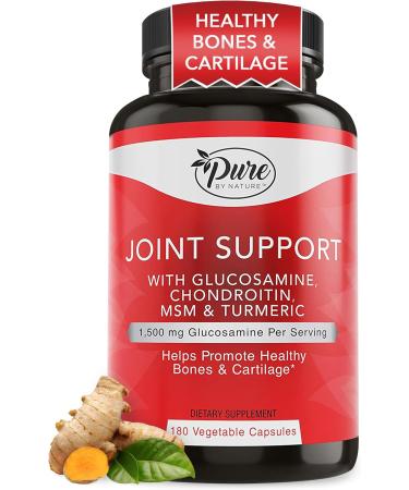 Pure By Nature Bundle of One Daily Multivitamin for Men 60 Capsules & Joint Support 180 Capsules Supplements Glucosamine Chondroitin Multi Vitamins & Minerals Supplement for Joint & Immune Support - Buy Online on GoSupps.com
