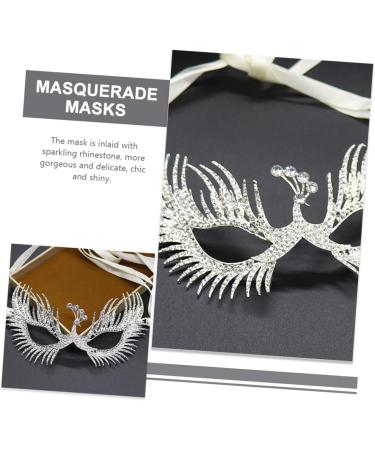 ABOOFAN Halloween Masquerade The Eye Masquerade Ball Rhinestone Party for Adults Masquerade Cosplay Venetian for Women Prom - Buy Online on GoSupps.com