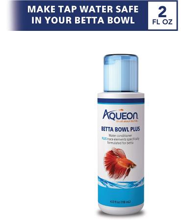 Aqueon Betta Bowl Water Conditioner 4oz - For Aquariums and Fish Tanks - Buy Online on GoSupps.com