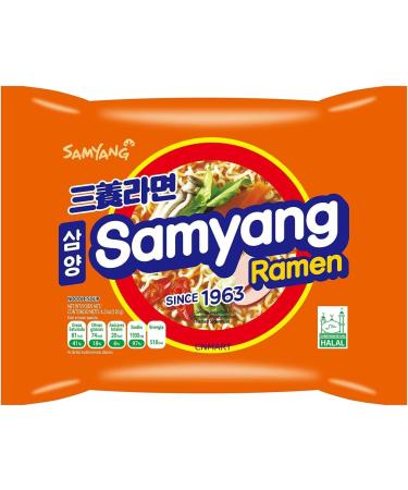 Samyang Original Flavour Ramen Instant Noodle 120g (Pack of 10) by CNMART - Buy Online on GoSupps.com