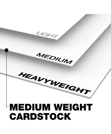 Springhill White 8.5  x 11  Cardstock Paper  90lb  163gsm  250 Sheets (1 Ream)   Premium Lightweight Cardstock  Printer Paper with Smooth Finish for Greeting Cards  Flyers  Scrapbooking   015101R 90lb 1 Ream | 250 Sheets... - Buy Online on GoSupps.com