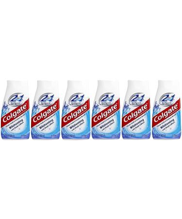 Colgate 2-in-1 Whitening With Stain Lifters Toothpaste 4.60 Oz (6 Packs)