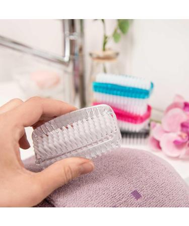 SIDCO Nail Brush | Hand Washing & Cleaning Brush | Durable Plastic Finger Brush for Hygiene - Buy Online on GoSupps.com