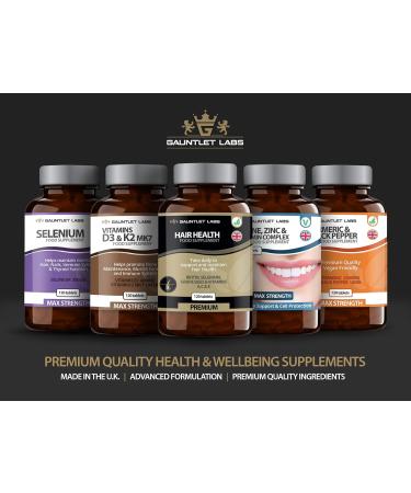 Florsol Selenium Tablets 200mcg Supplement for Immune System, Thyroid Health, Hair Skin Nails & Male Fertility | Made in UK - Buy Online on GoSupps.com