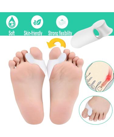 DYKOOK Bunion Corrector & Toe Straightener with Gel Cushions - Big Toe Separators and Splint for Bunion Relief - Buy Online on GoSupps.com