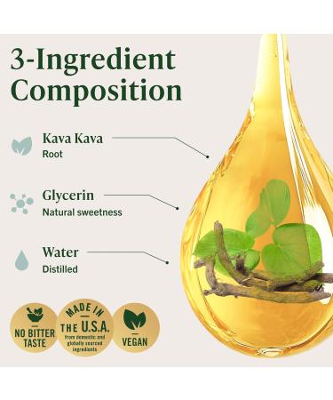 HERBAMAMA Kava Kava Tincture - Vegan Relaxation & Mood Support with Root Extract - Non-GMO, Alcohol & Sugar-Free Liquid Calming Supplement, 168-Day Supply 4 Fl Oz (Pack of 1) - Buy Online on GoSupps.com