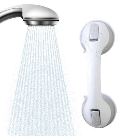 Shower Handle 12 Inch Suction Cup Handle | Bathroom Shower Handle with Strong Hold Suction Cup Bath Handle Grab for Elderly Disabled Single Attribute - Buy Online on GoSupps.com