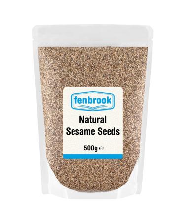 Natural Sesame Seeds 500g by Fenbrook