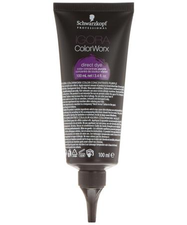 Buy Schwarzkopf IGORA ColorWorx Direct Dye - Purple Color Concentrate for Vibrant Hair Color | International Shipping Available - Buy Online on GoSupps.com