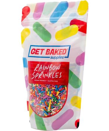 Get Baked Rainbow Sprinkles 200g - Buy Online on GoSupps.com