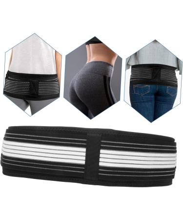 VALICLUD Belly Band Waist Belt - Postpartum Pelvic Support Strap for Pregnant Women - Comfort & Shape - Polyester Black - Buy Online on GoSupps.com