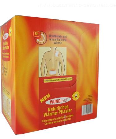 Buy 24 x Wundmed Heat Patches | Effective Pain Relief Heat Pads 13cm x 9.5cm | Fast International Shipping - Buy Online on GoSupps.com