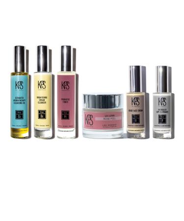 KPS Essentials Eczema Routine - Holistic Skincare Solution - Gently Cleanses Balances pH Deeply Hydrates & Exfoliates to Calm Eczema Reduce Redness & Promote Healthier Soothed Skin
