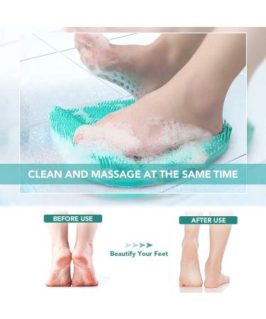 Shower Foot Massager Mat - Acupressure Massage Pad with Non-Slip Suction Cups for Circulation & Pain Relief - Buy Online on GoSupps.com