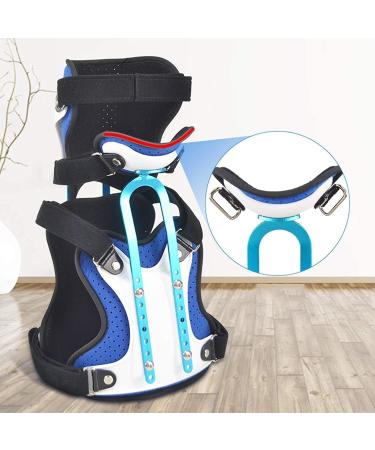 JLASDR Neck Brace - Adjustable Head Neck & Chest Support for Cervical Fractures | International Shipping Available - Buy Online on GoSupps.com