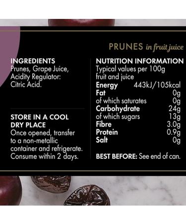 Epicure Prunes in Juice 425 g ( Pack of 6) - Buy Online on GoSupps.com
