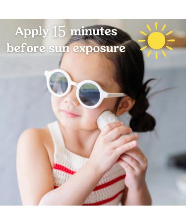 Roe Wellness Kids Sunscreen Stick SPF 50 | Roll-On Face Protection for Sensitive Skin - Buy Online on GoSupps.com