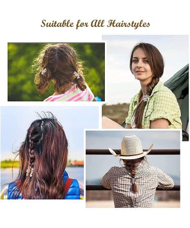 10 PCs Mini Hair Claw Clips - Perfect for Girls & Women | Ideal for Weddings Birthdays School & Everyday Use (White) - Buy Online on GoSupps.com