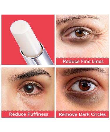 Retinol Eye Stick with Collagen | Anti Wrinkle Eye Cream for Puffiness & Bags | Brightening & Fine Lines Reduction | 0.1oz - Buy Online on GoSupps.com