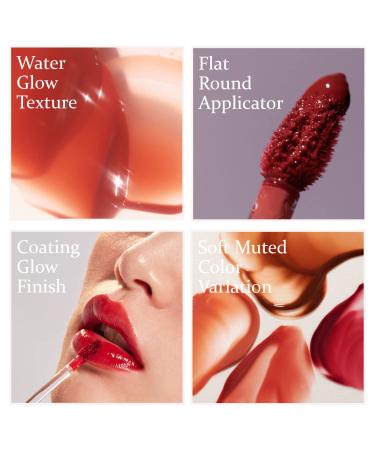 HINCE Mood Enhancer Water Liquid Glow Lip Stain - Long Wearing, Waterproof & Non-Sticky - Harmonious Shade for Natural & Glassy Glow - Moisturizing Lip Gloss - 0.16 fl.oz - Buy Online on GoSupps.com