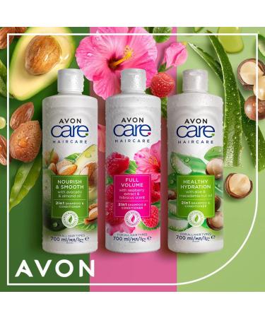 Avon Care Healthy Hydration 2-in-1 Shampoo & Conditioner with Aloe Vera & Macadamia Nut Oil - 1 Bottle - Buy Online on GoSupps.com