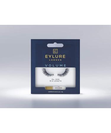 Eylure Volume False Lashes Style No. 005 - Reusable, with Adhesive | 1 Pair - Buy Online on GoSupps.com