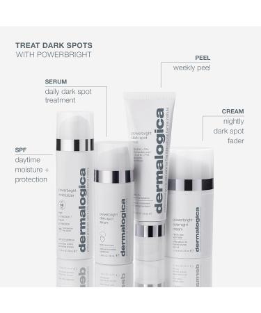 Buy Dermalogica PowerBright Dark Spot Face Peel | Exfoliating 12% AHA PHA for Dark Spots & Hyperpigmentation - All Skin Types - International Shipping - Buy Online on GoSupps.com