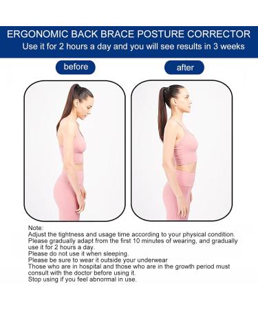 Back Brace Posture Corrector - Adjustable Lumbar Support for Men & Women | Improve Posture & Comfort - Buy Online on GoSupps.com