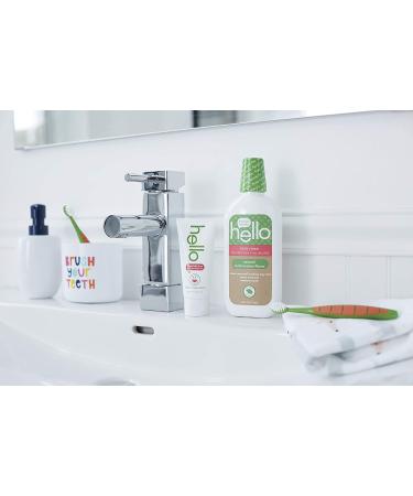 Natural Watermelon Kids Toothpaste & Mouthwash Set - Fluoride Free, Vegan, Alcohol/SLS/Gluten Free - 4.2oz Tubes (x2) & 16oz Bottle - Buy Online on GoSupps.com