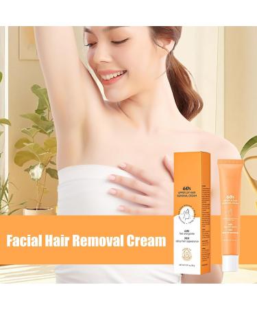Facial Hair Removal Cream Soft Lip Depilator Balm Moisturizing Painless Epilator for Sensitive Skin Face Upper Lip Chin Neck - Buy Online on GoSupps.com