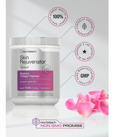 Horb ach Skin Rejuvenator with Verisol 10.58 oz | Bioactive Collagen Peptide Powder | Types I and III | Non GMO Gluten Free Supplement - Buy Online on GoSupps.com