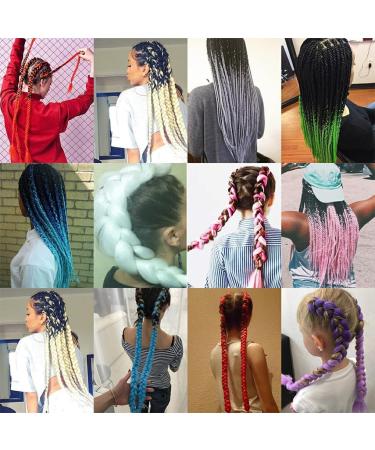BOKIOESDE Style Upgrade Synthetic Hair Extensions Designed For Braiding Natural Colorhigh Similarity To Real Hair B9 - Buy Online on GoSupps.com