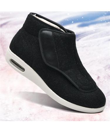 Men's Orthopedic Diabetic Shoes - Winter Wool Adjustable Straps Lightweight Comfy Extended Widths for Swollen Feet - Plantar 8 Gris - Buy Online on GoSupps.com