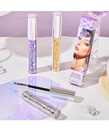  Qfdiwr 3-Color Glitter Mascara Liquid Glitter Mascara Glitter Mascara Glitter Mascara Silver Glitter Mascara Long-Lasting Mascara for Floor Parties - Buy Online on GoSupps.com