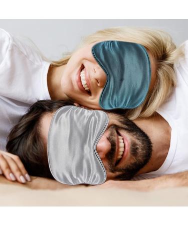 EXCEART Satin Eye Mask - Luxury Silk Blindfold for Sleep & Travel | Comfortable Eye Shades & Covers for Relaxation - Buy Online on GoSupps.com