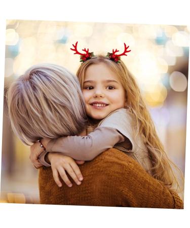 Didiseaon 6 Pairs Christmas Antler Hair Clip Christmas Hair Barrettes Christmas Party Hairpins Deer Antler Hair Pin Christmas Barrettes Antler Horn Hairpins Girl Child Metal The Photo - Buy Online on GoSupps.com
