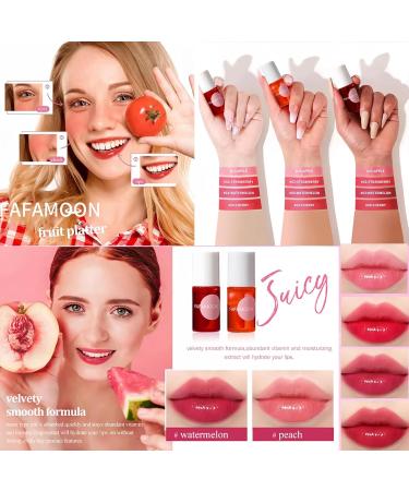  Azonelife Korean Lip Tint Stain Waterproof and Moisturizing Lipstick Matte Mini Liquid Lipstick Sexy Lip Makeup - Buy Online on GoSupps.com