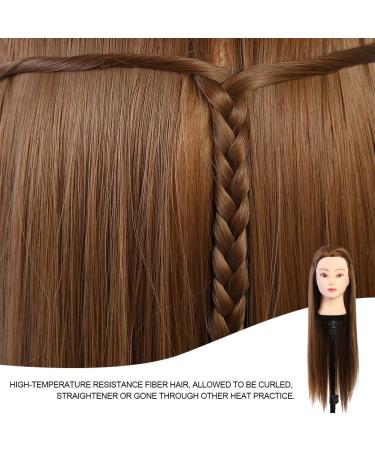 Washable Doll Cosmetics Head - Heat-Resistant Long-Haired Mannequin for Hair Styling | Ideal for Hairdressers Salons & Beauty Teachers - Buy Online on GoSupps.com