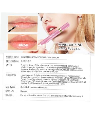 TOVINANNA 5pcs Lip Serum Lip Tint Lip Balm Clear Lip Gloss Lip Oils Lipgloss Lip Moisturizing Oil Water - Buy Online on GoSupps.com